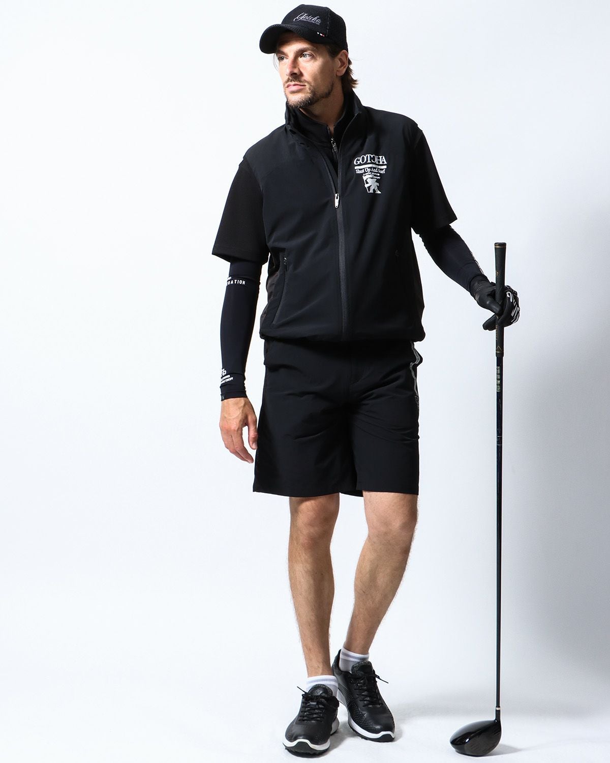 ブラック：183cm/70kg(Lサイズ着用)