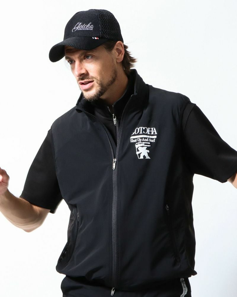GOTCHA GOLFダウンベスト(D80% F20%)ブラック【美品】S GOTCHA GOLF] 撥水 ディメンション ダウンベスト | PEET ONLINE STORE