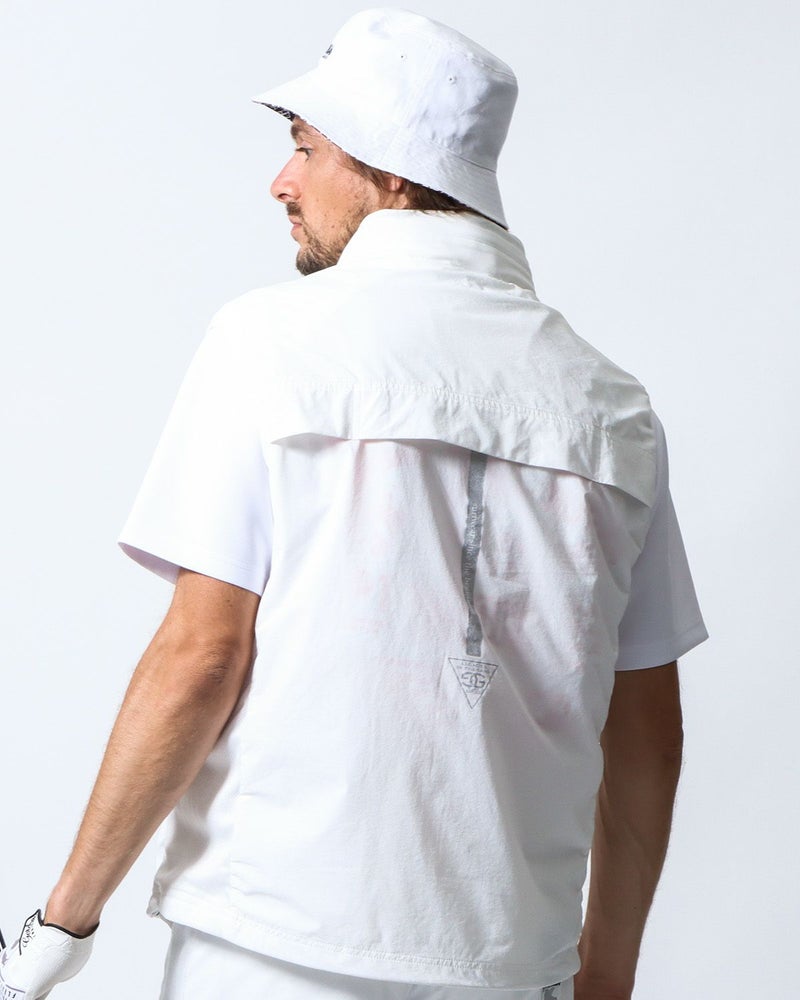 ホワイト：183cm/70kg(Lサイズ着用)