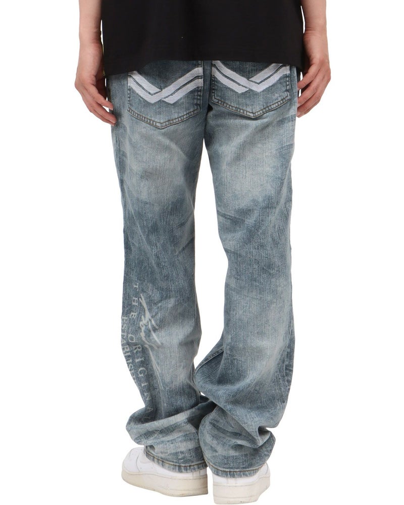 インディゴ：174cm62kg(Mサイズ着用)