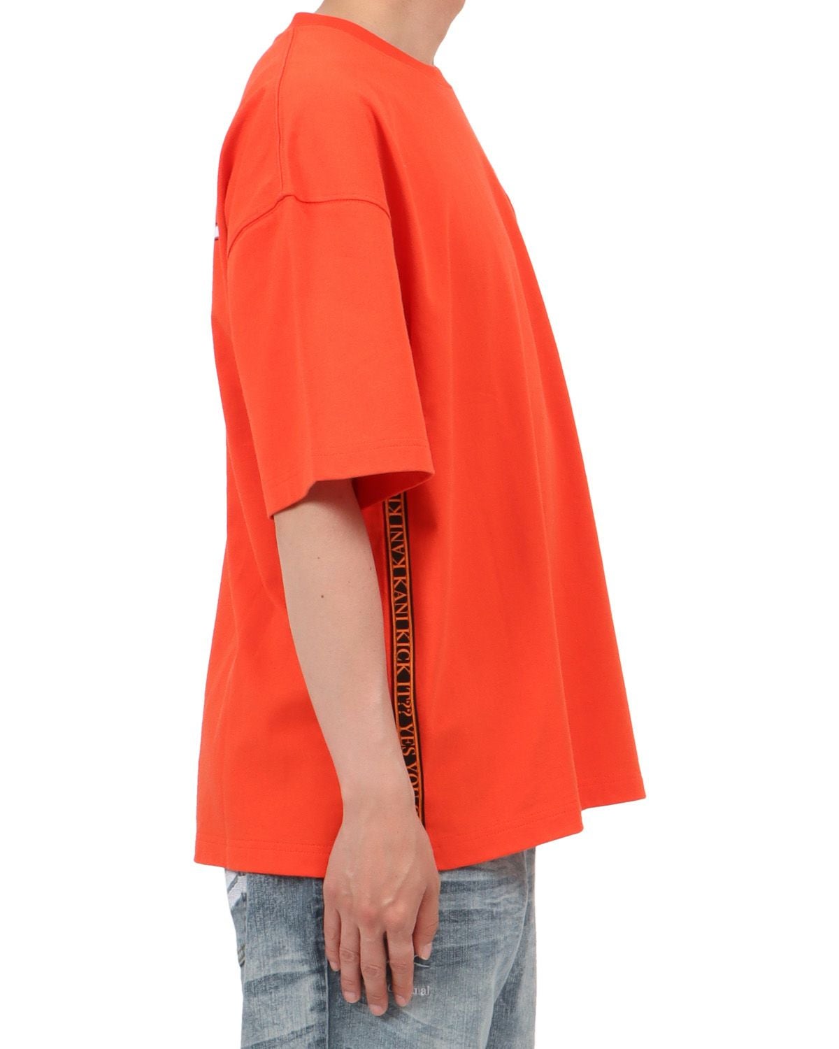 Karl Kani] SL ロゴテープ ビッグシルエット カラー Tシャツ | PEET