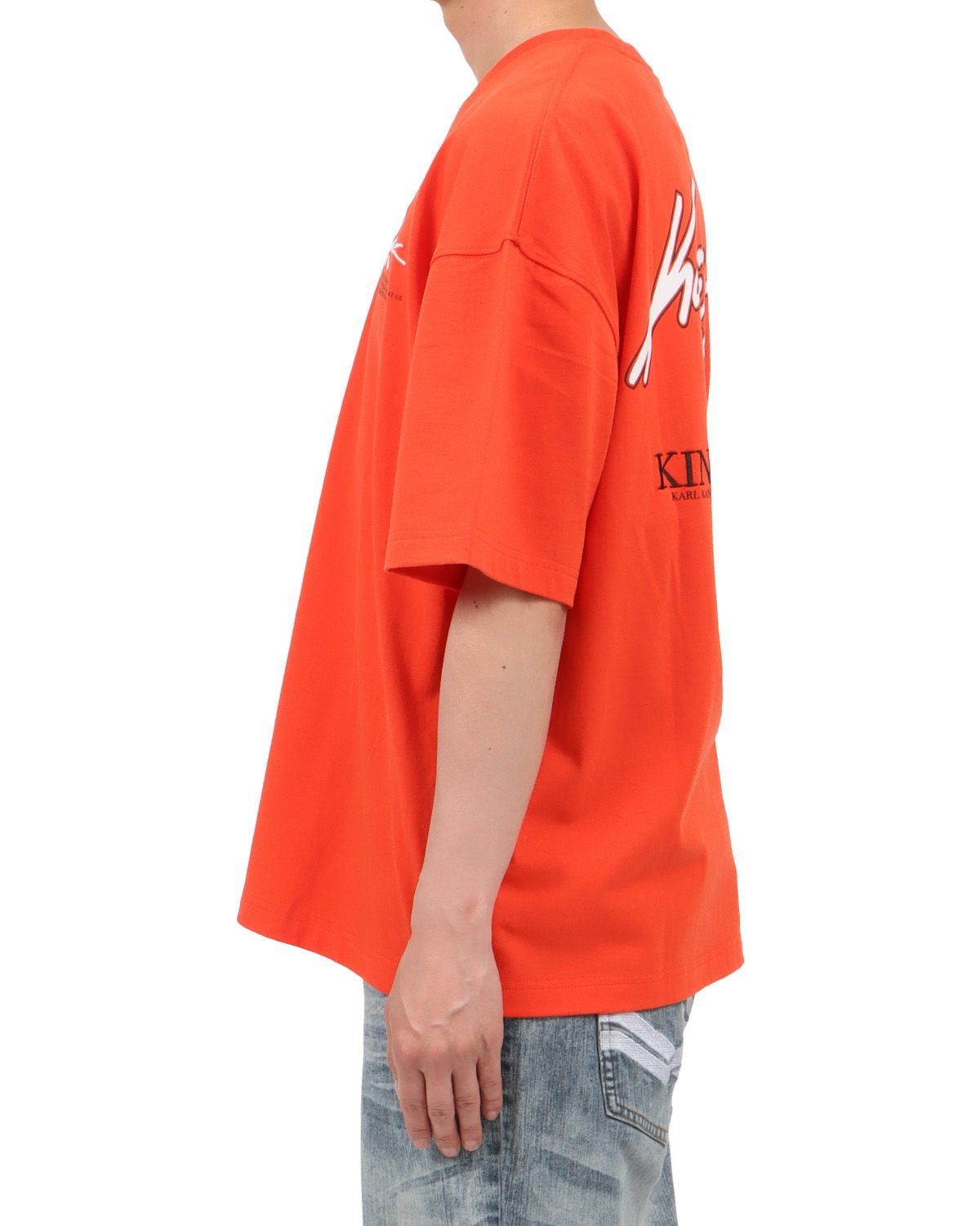 Karl Kani] SL ロゴテープ ビッグシルエット カラー Tシャツ | PEET