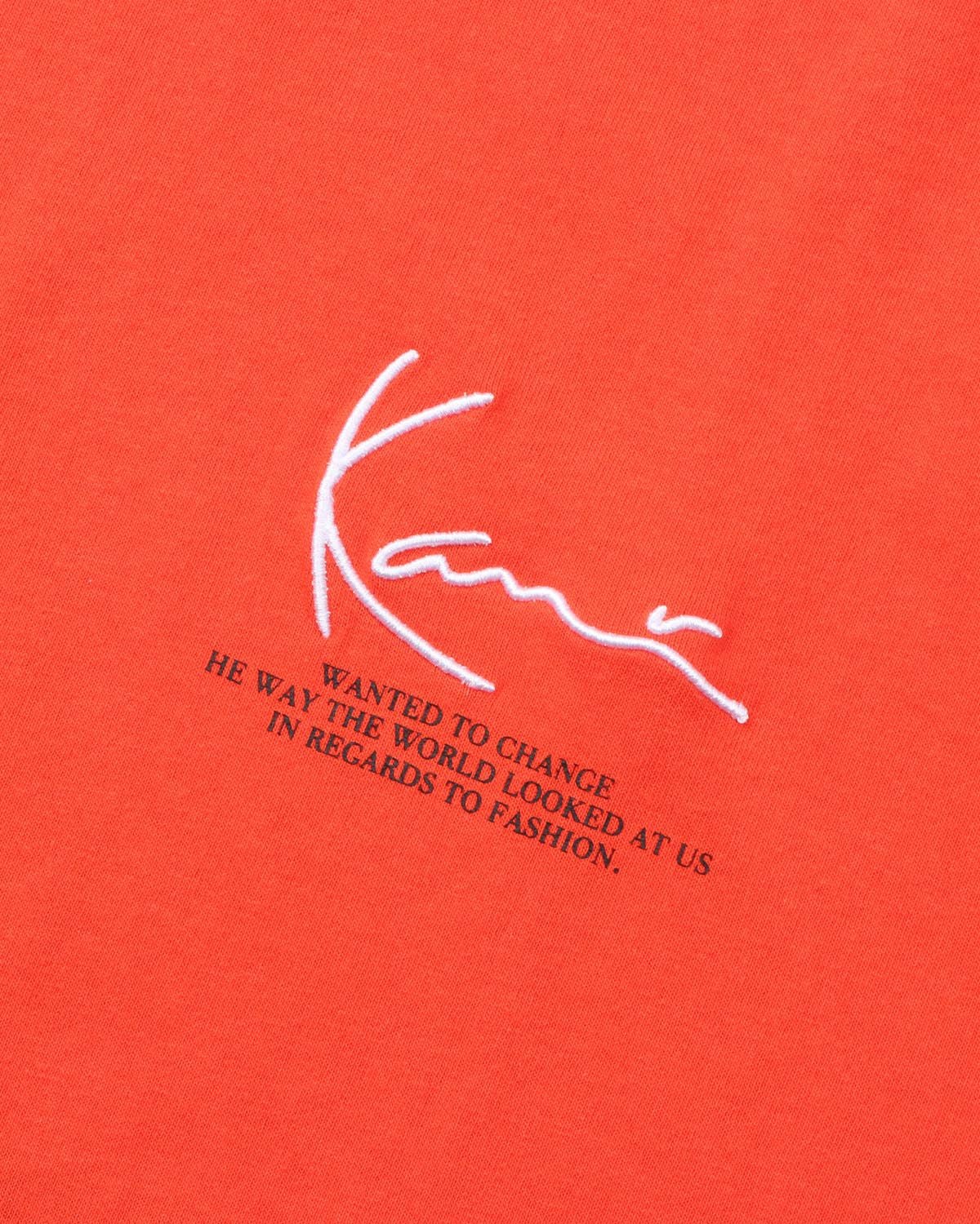 Karl Kani] SL ロゴテープ ビッグシルエット カラー Tシャツ | PEET