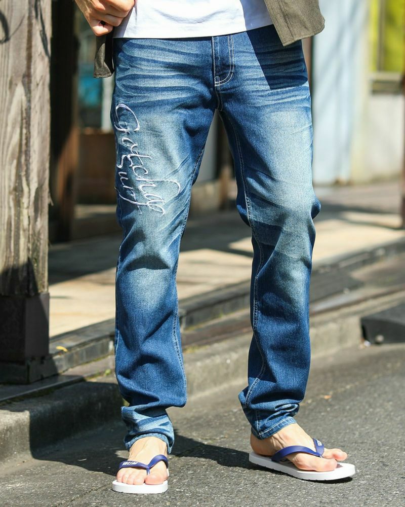 GOTCHA] ストレッチ メッシュ使い デニムパンツ | PEET ONLINE STORE