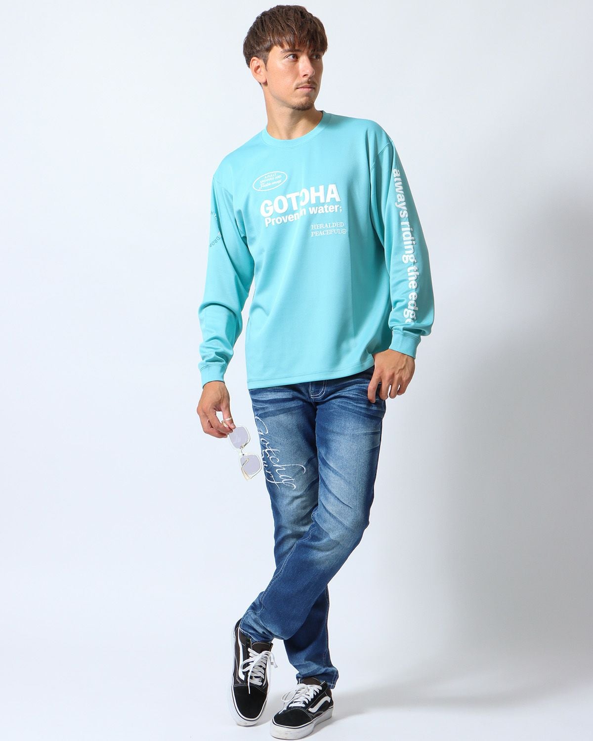 GOTCHA] ストレッチ メッシュ使い デニムパンツ | PEET ONLINE STORE