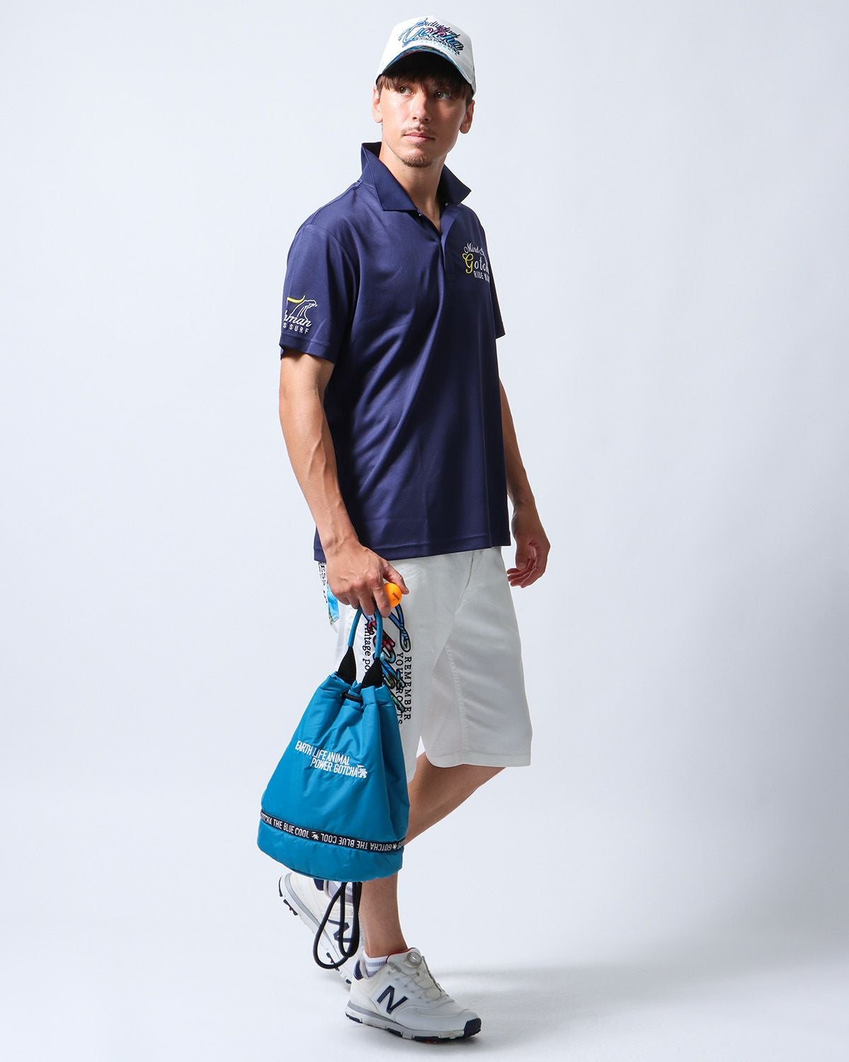 GOTCHA GOLF] 撥水 ワンショルダー ラウンドポーチ | PEET ONLINE STORE