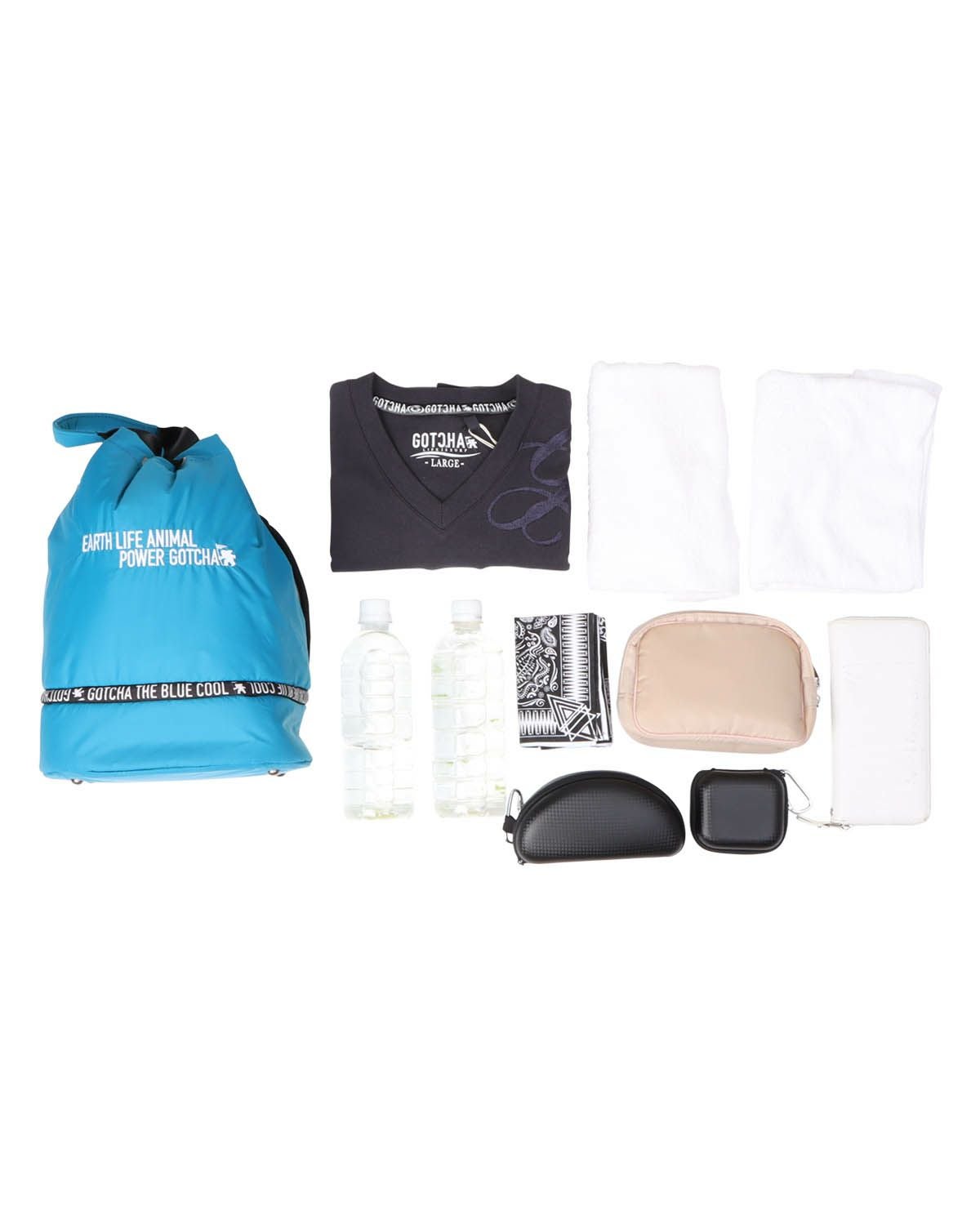 GOTCHA GOLF] 撥水 ワンショルダー ラウンドポーチ | PEET ONLINE STORE
