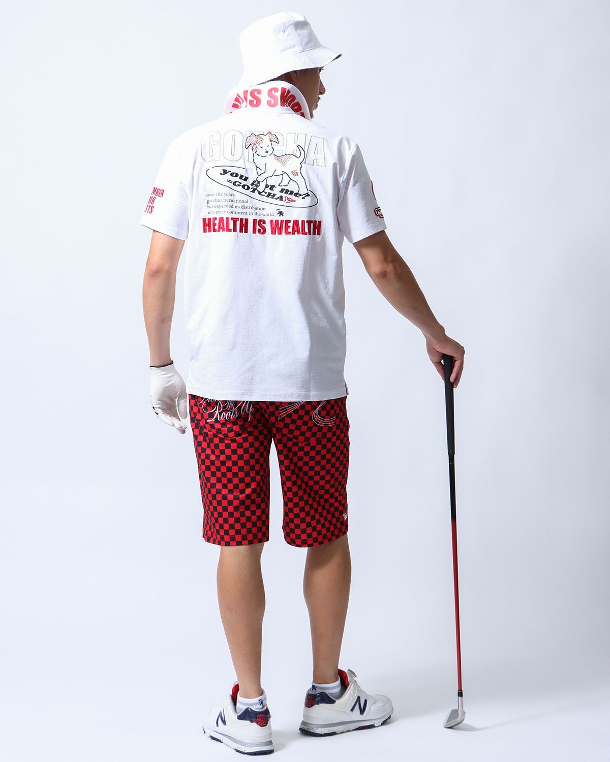 GOTCHA GOLF] ハイブリッド 多機能 チェッカーフラグ ショーツ | PEET