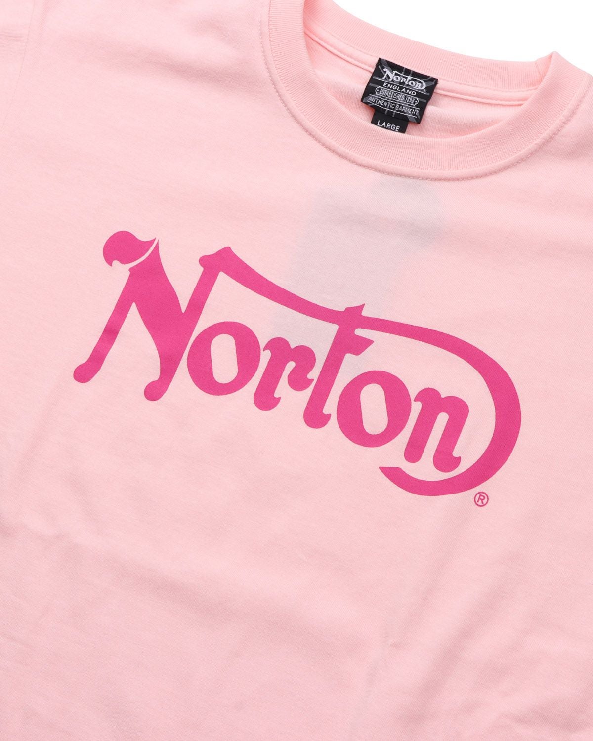 ナゴンスタンス　カーブTシャツ　ピンク nagonstans(ナゴンスタンス) curve t-shirt - COLDBECK ONLINE（コール