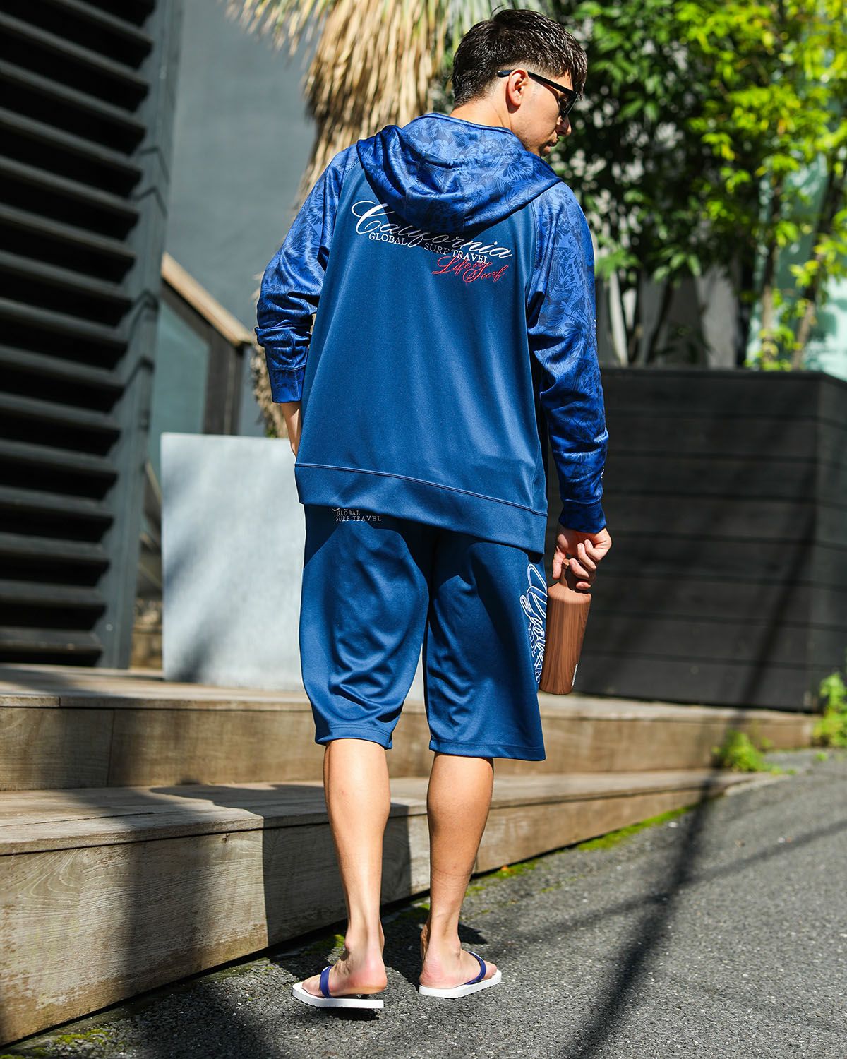 GOTCHA] ハイブリッド 総柄使い イージーショーツ | PEET ONLINE STORE