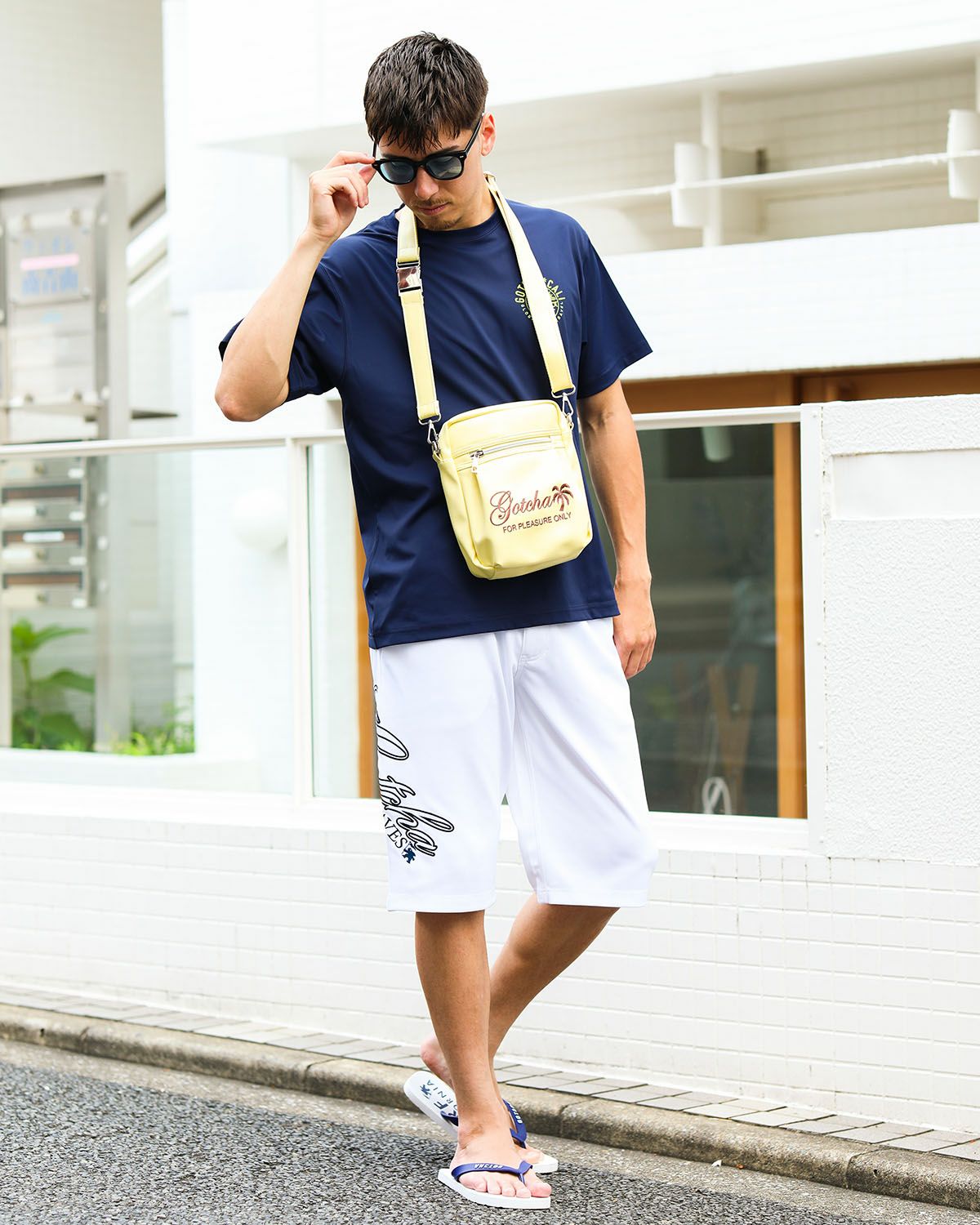 GOTCHA] ハイブリッド 総柄使い イージーショーツ | PEET ONLINE STORE