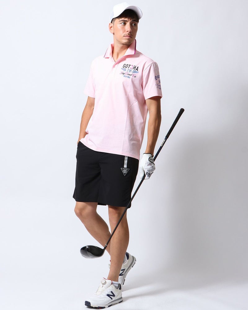 ベビーピンク：180cm/70kg(Lサイズ着用)