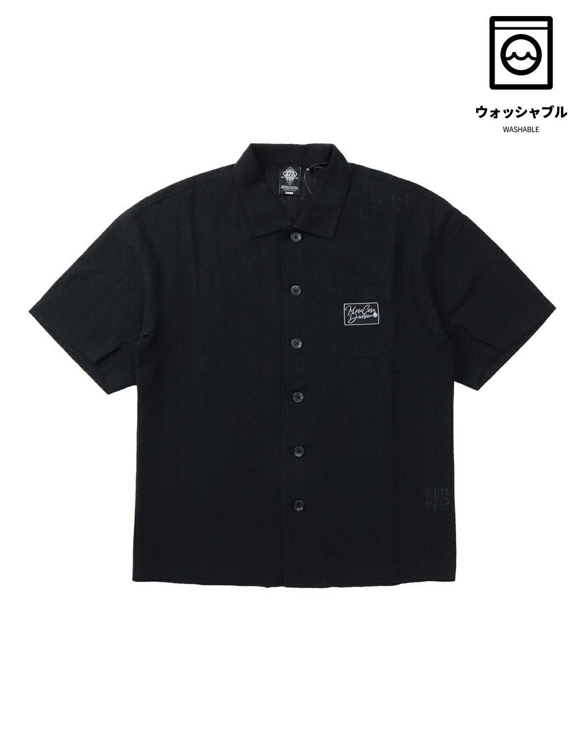 MCD] ウォッシャブル 半袖 ニット シャツ | PEET ONLINE STORE