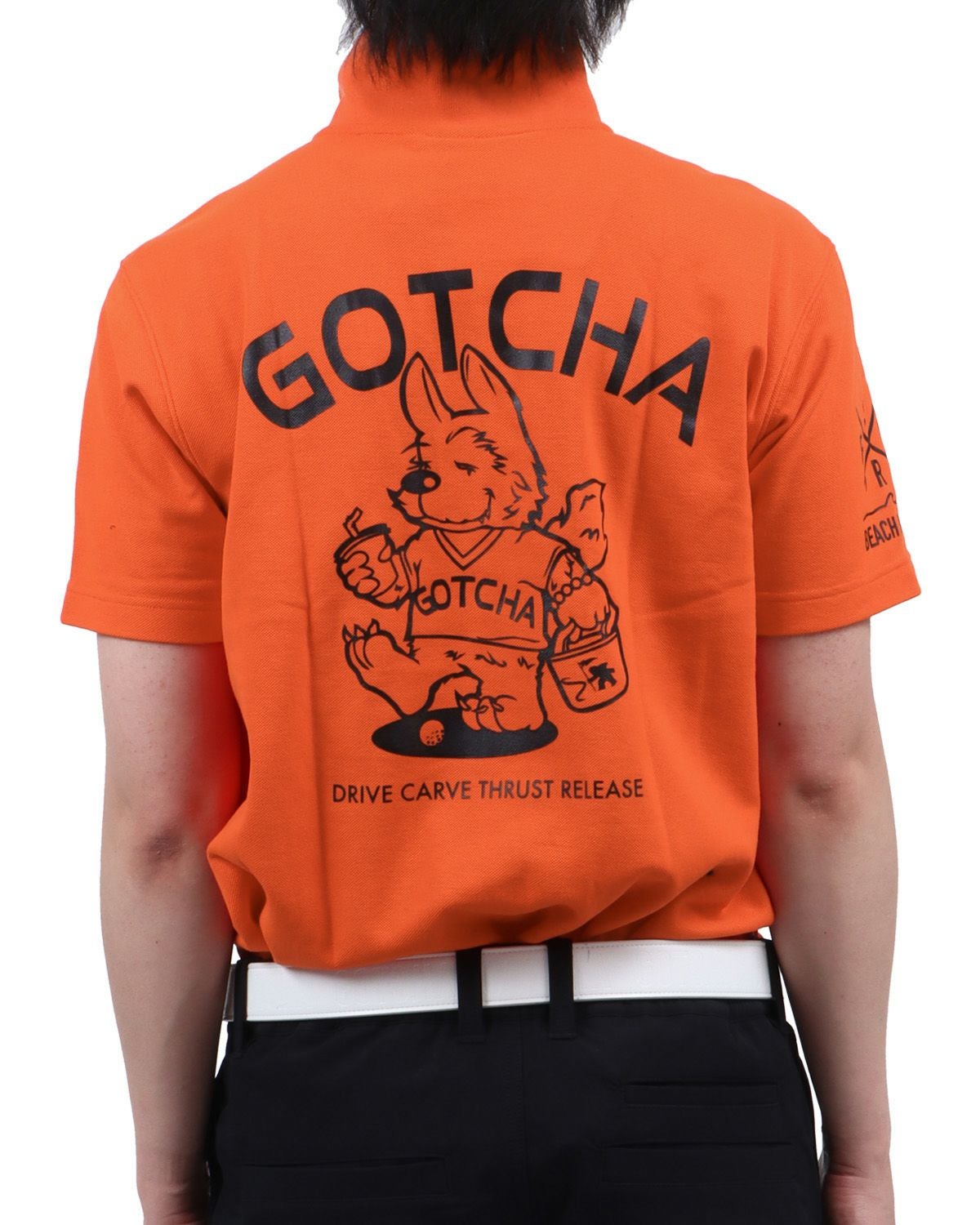 オレンジ：174cm62kg(Lサイズ着用)