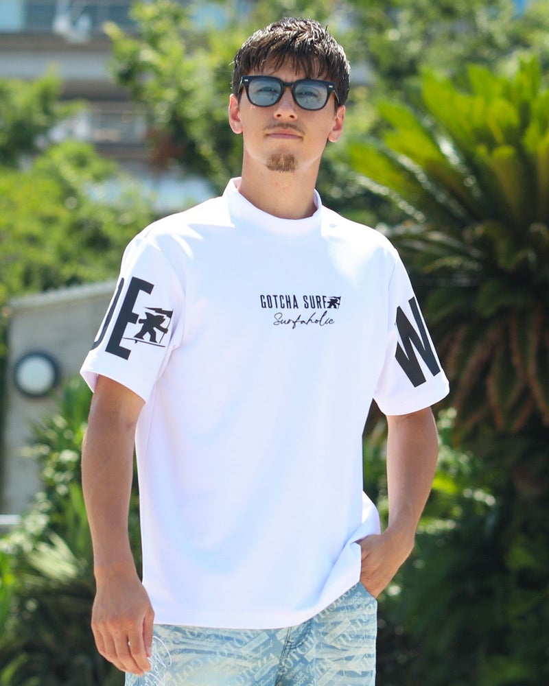 ホワイト：180cm/70kg(Lサイズ着用)