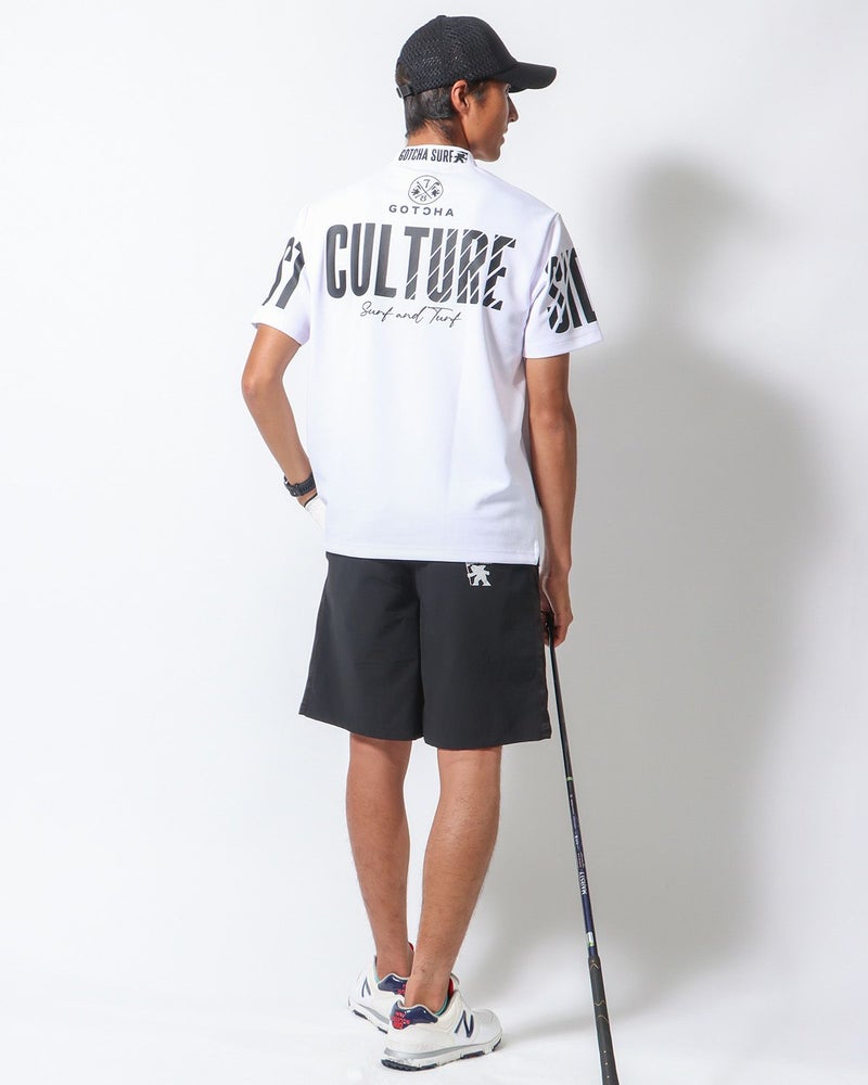 ホワイト：178cm/68kg(Lサイズ着用)