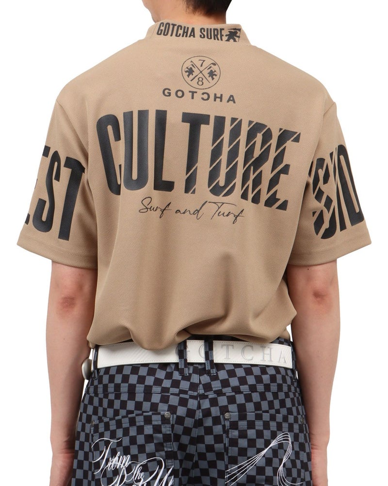 ベージュ：174cm62kg(Lサイズ着用)　