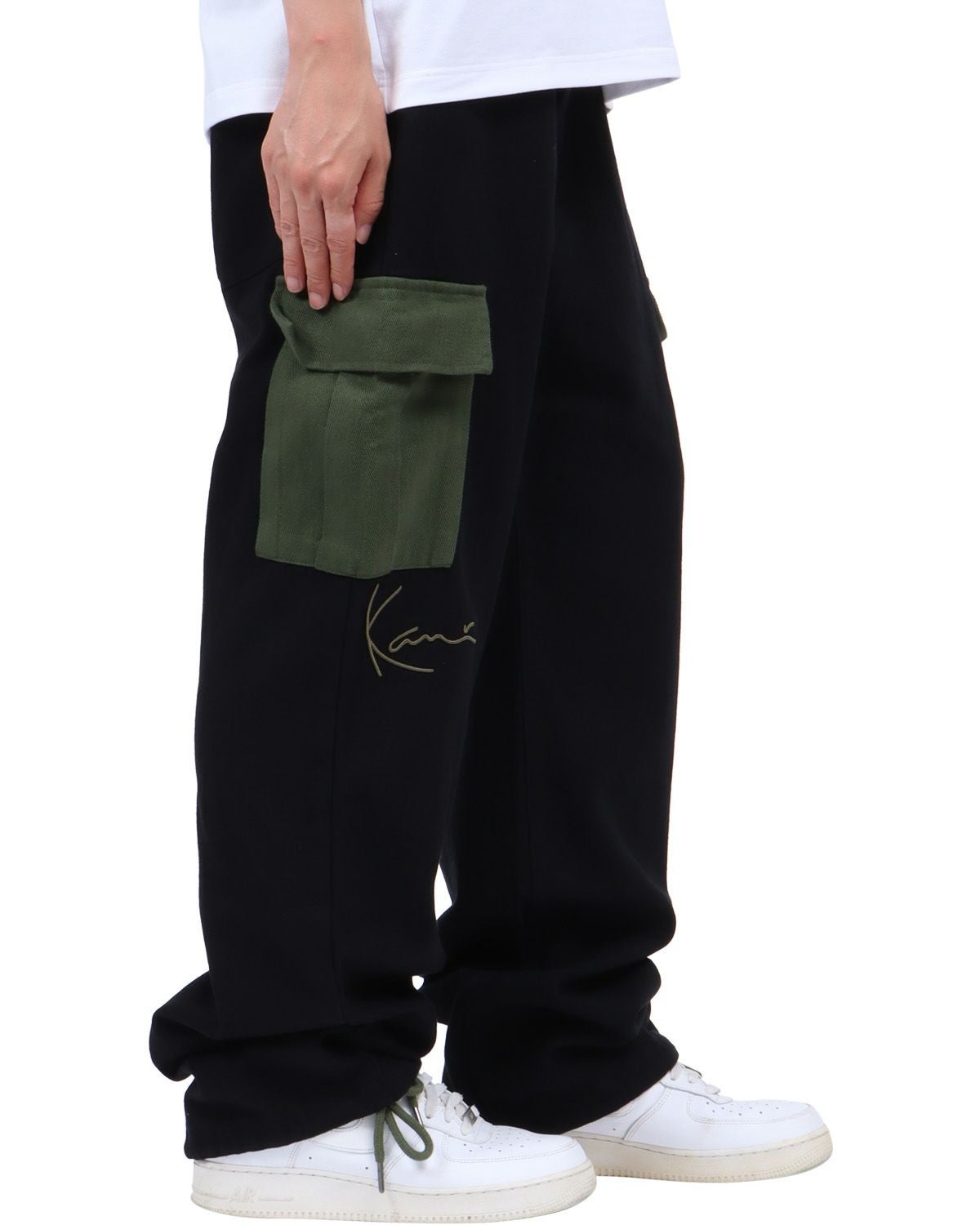 【極美品❣️】STONE 　カーゴパンツ　W29 即完売品❗️ Karl Kani] カラー ブロック カーゴパンツ | PEET ONLINE STORE