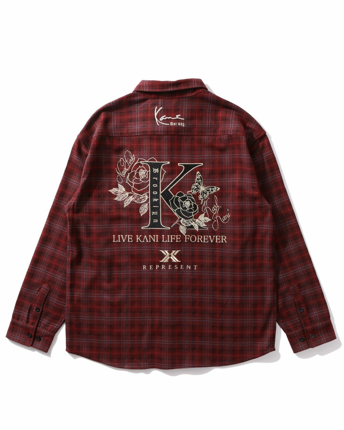 Karl Kani] BIG K ドロップショルダー チェックシャツ | PEET ONLINE STORE