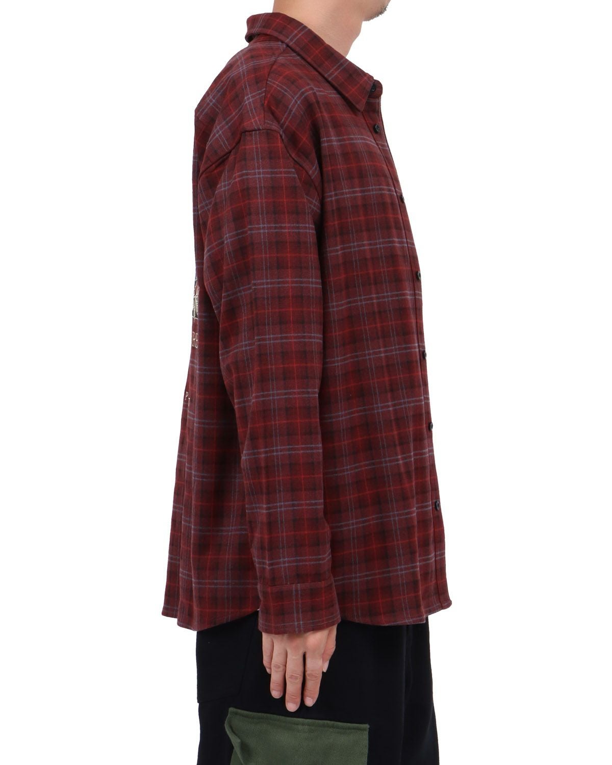 レッド：174cm62kg(Lサイズ着用)