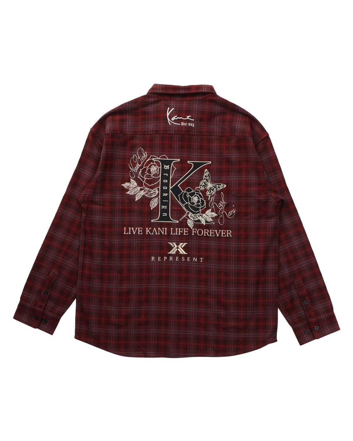 Karl Kani] BIG K ドロップショルダー チェックシャツ | PEET ONLINE STORE