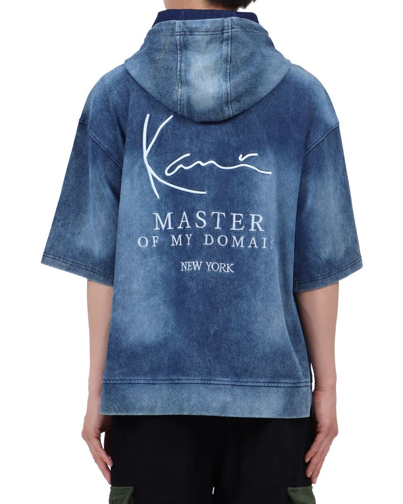 インディゴ：174cm62kg(Lサイズ着用)