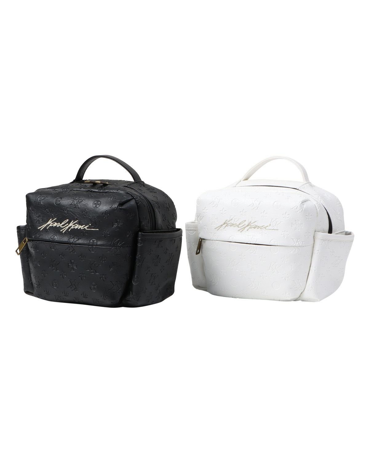 カールカナイ モノグラム PU ボディバッグ　ブラック　ショルダー Karl Kani] モノグラム PU ボディバッグ | PEET ONLINE STORE
