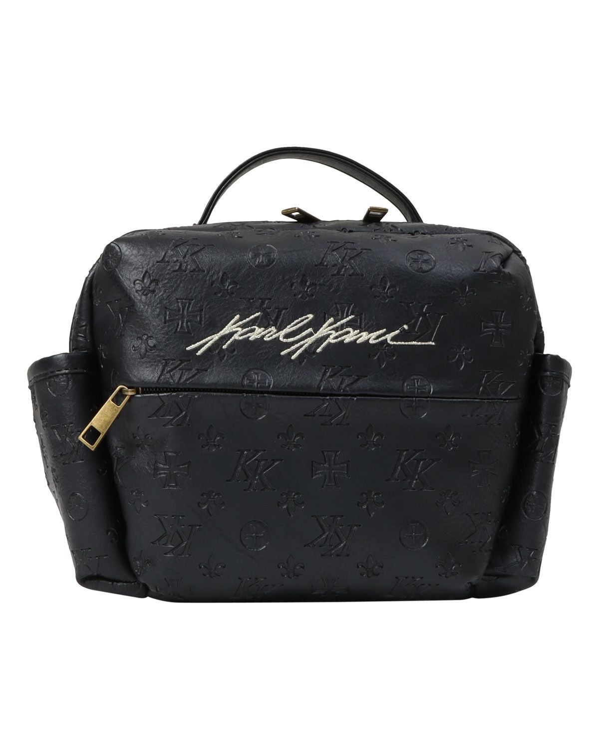 カールカナイ モノグラム PU ボディバッグ　ブラック　ショルダー Karl Kani] モノグラム PU ボディバッグ | PEET ONLINE STORE