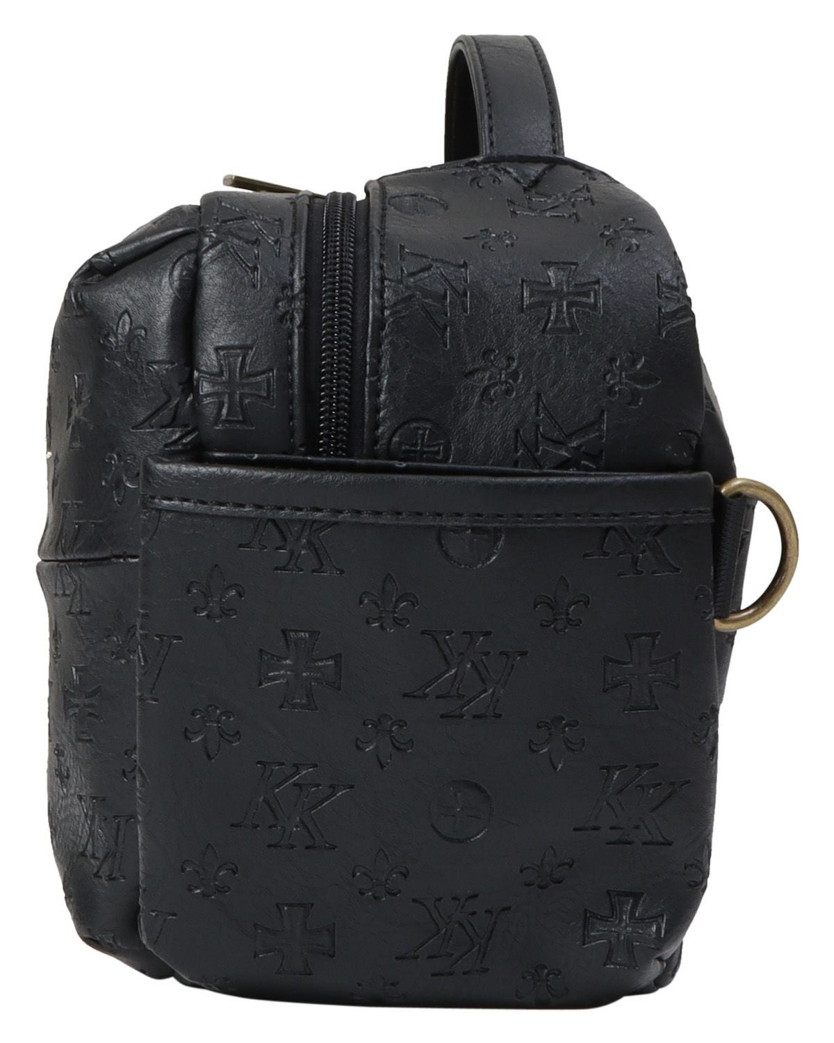 カールカナイ モノグラム PU ボディバッグ　ブラック　ショルダー Karl Kani] モノグラム PU ボディバッグ | PEET ONLINE STORE