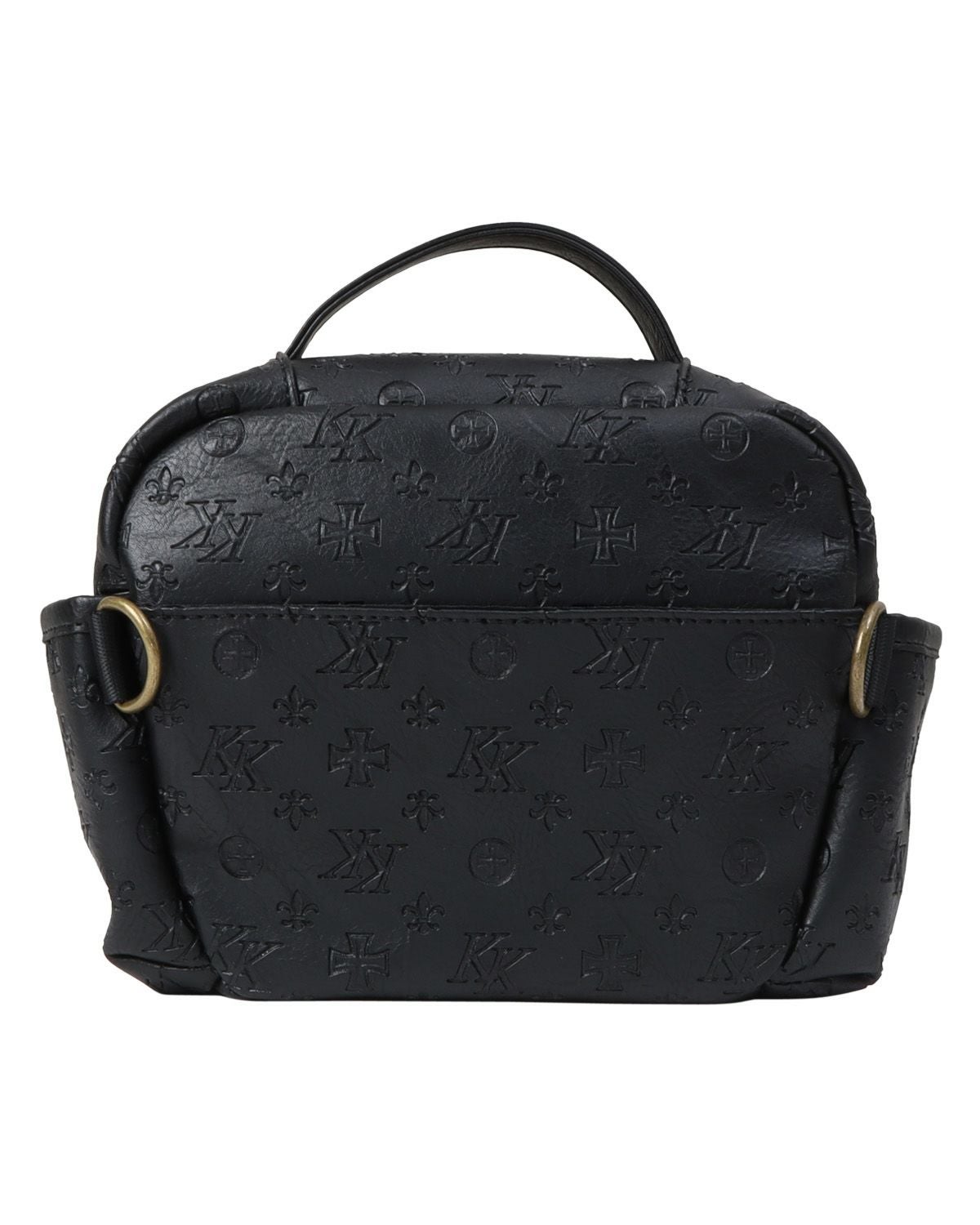 カールカナイ モノグラム PU ボディバッグ　ブラック　ショルダー Karl Kani] モノグラム PU ボディバッグ | PEET ONLINE STORE