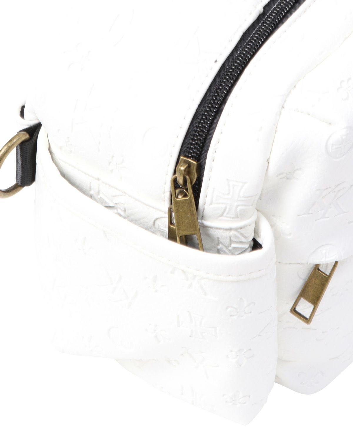 カールカナイ モノグラム PU ボディバッグ　ブラック　ショルダー Karl Kani] モノグラム PU ボディバッグ | PEET ONLINE STORE