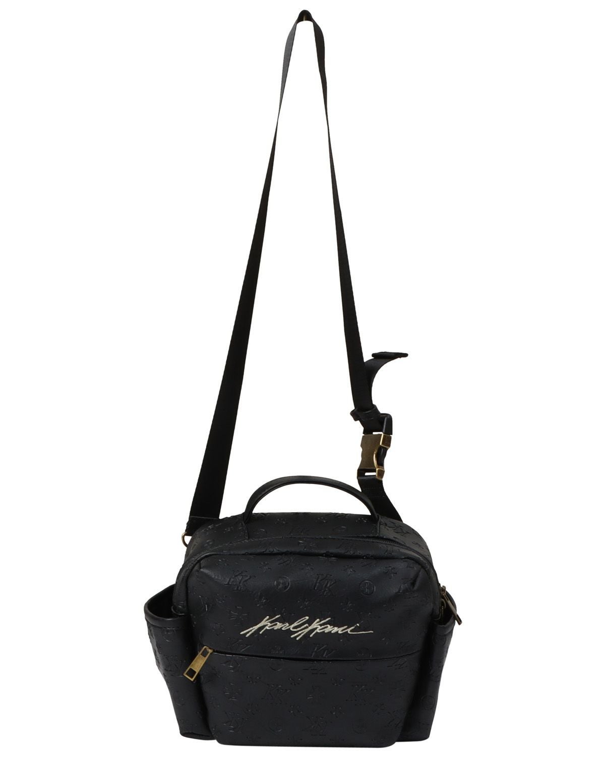 カールカナイ モノグラム PU ボディバッグ　ブラック　ショルダー Karl Kani] モノグラム PU ボディバッグ | PEET ONLINE STORE