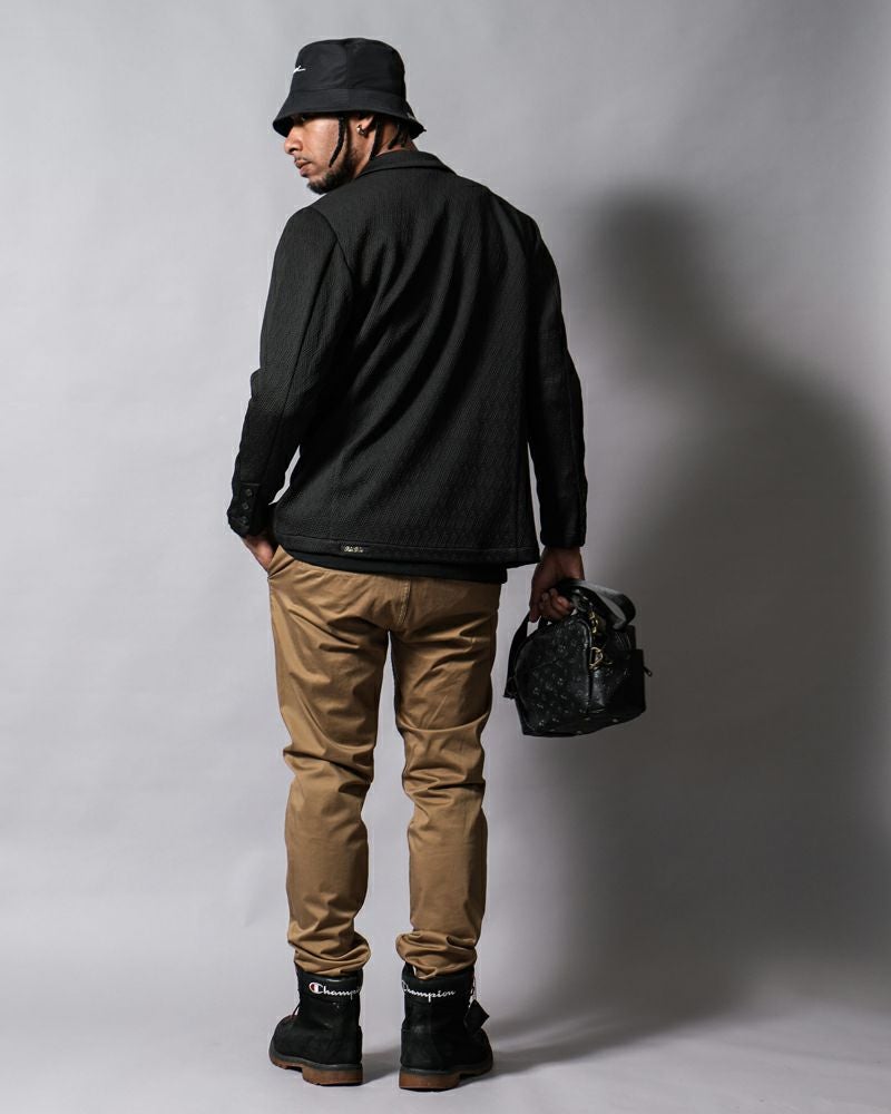 カールカナイ モノグラム PU ボディバッグ　ブラック　ショルダー Karl Kani] モノグラム PU ボディバッグ | PEET ONLINE STORE
