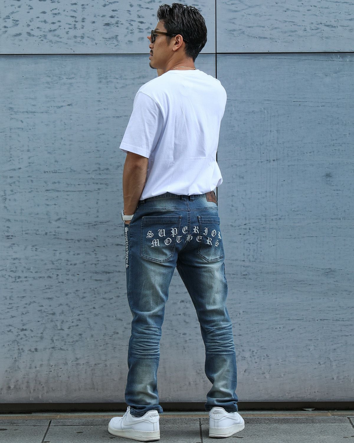 インディゴ:165cm(Sサイズ着用)