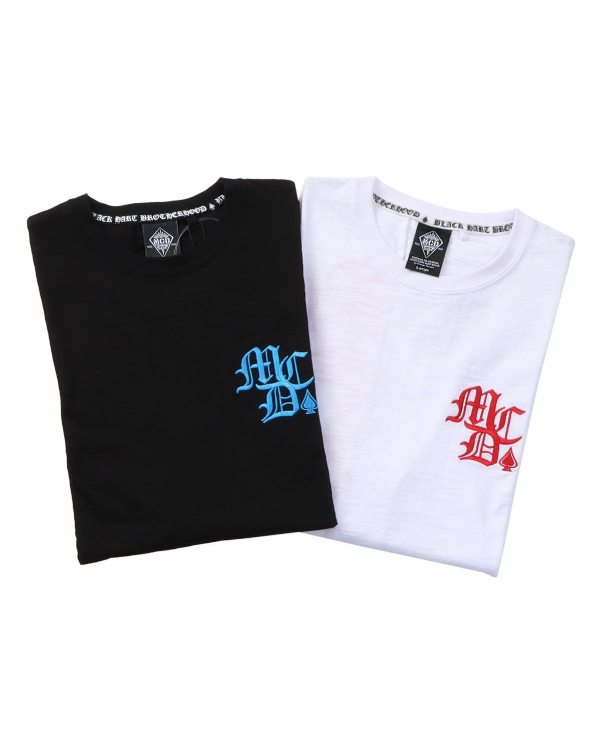 MCD] 切替 バーティカル ロゴ スラブ Tシャツ | PEET ONLINE STORE