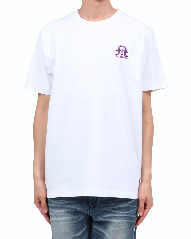 ホワイト：174cm62kg(Lサイズ着用)