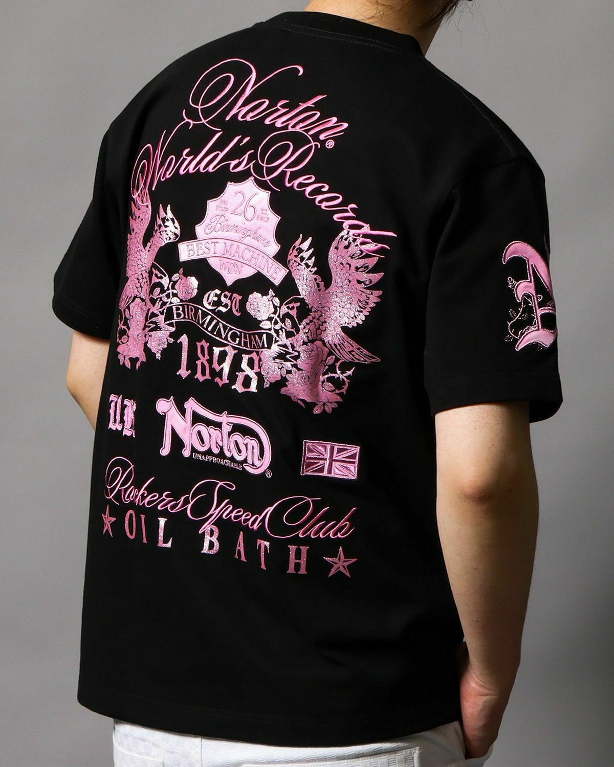 Norton] ピンク ローズ MAX Tシャツ | PEET ONLINE STORE