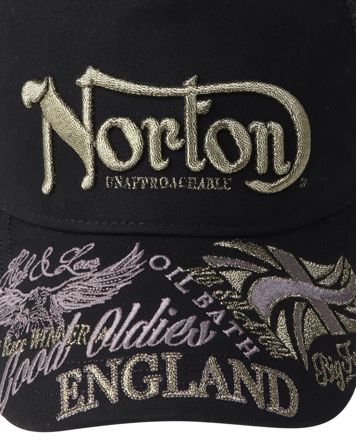 Norton] ラメ 刺繍 メッシュ キャップ | PEET ONLINE STORE