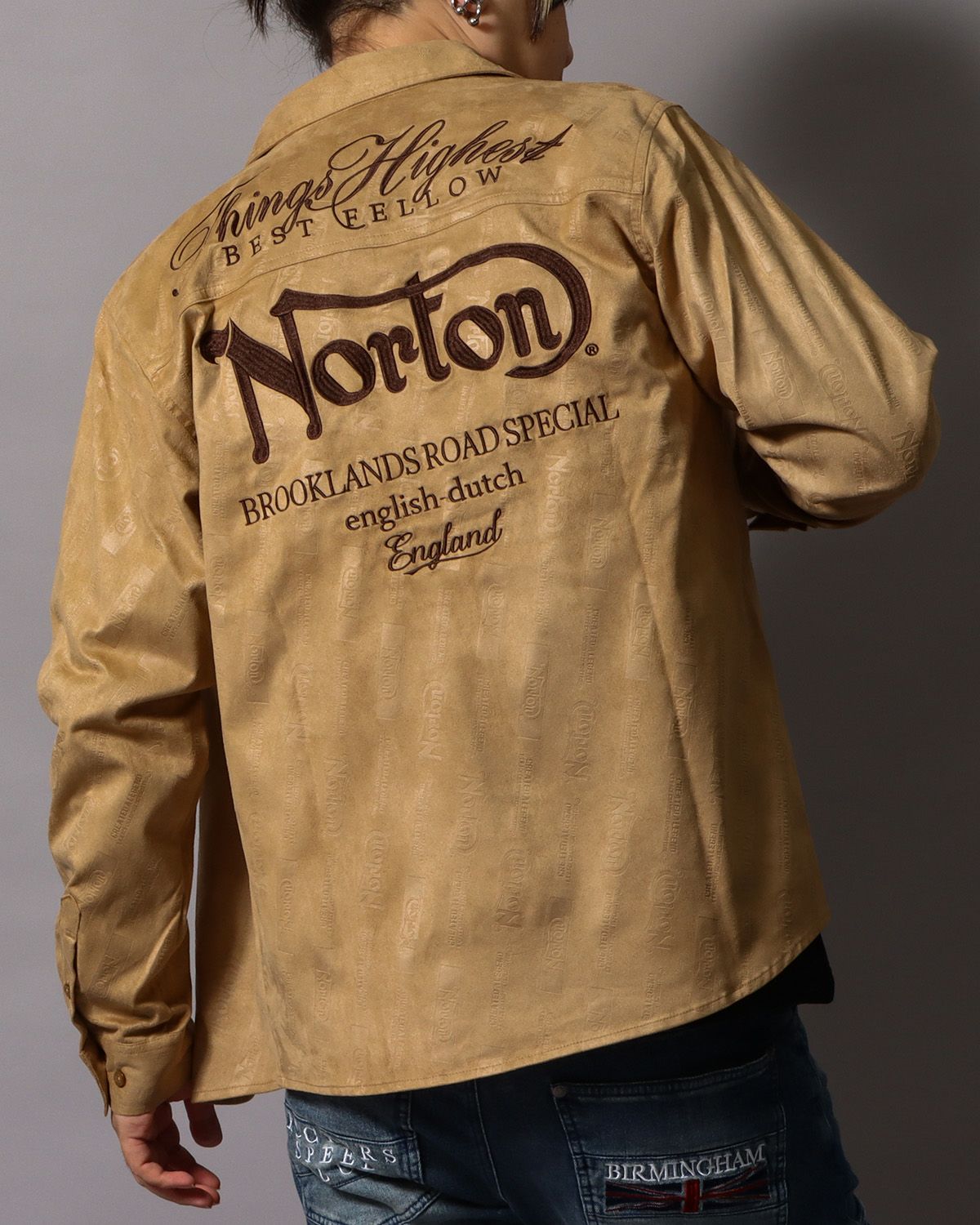 Norton] 撥水 ポリスウェード ワークシャツ | PEET ONLINE STORE