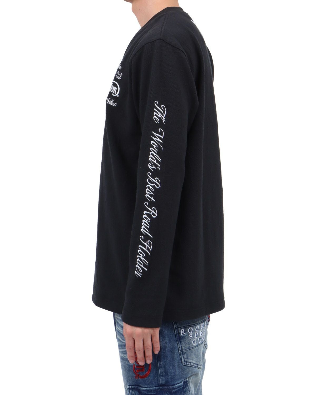 ブラック：174cm62kg(Lサイズ着用)