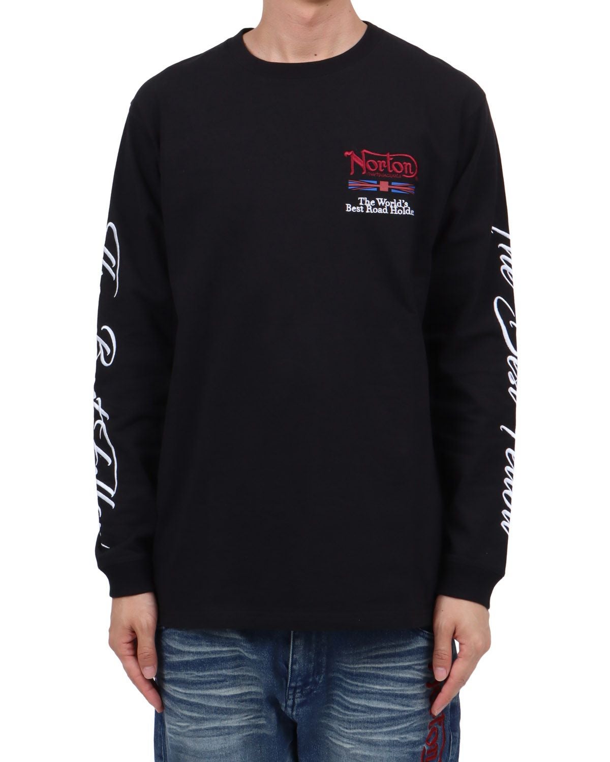 ブラック：174cm62kg(Lサイズ着用)