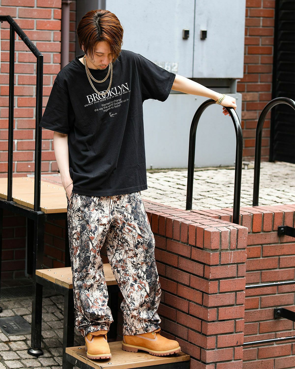 Karl Kani] S Line ツリー カモ パンツ | PEET ONLINE STORE