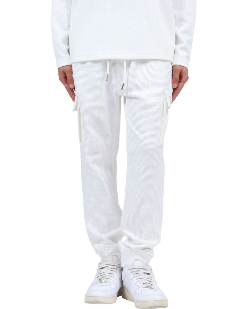 ホワイト：174cm62kg(Mサイズ着用)