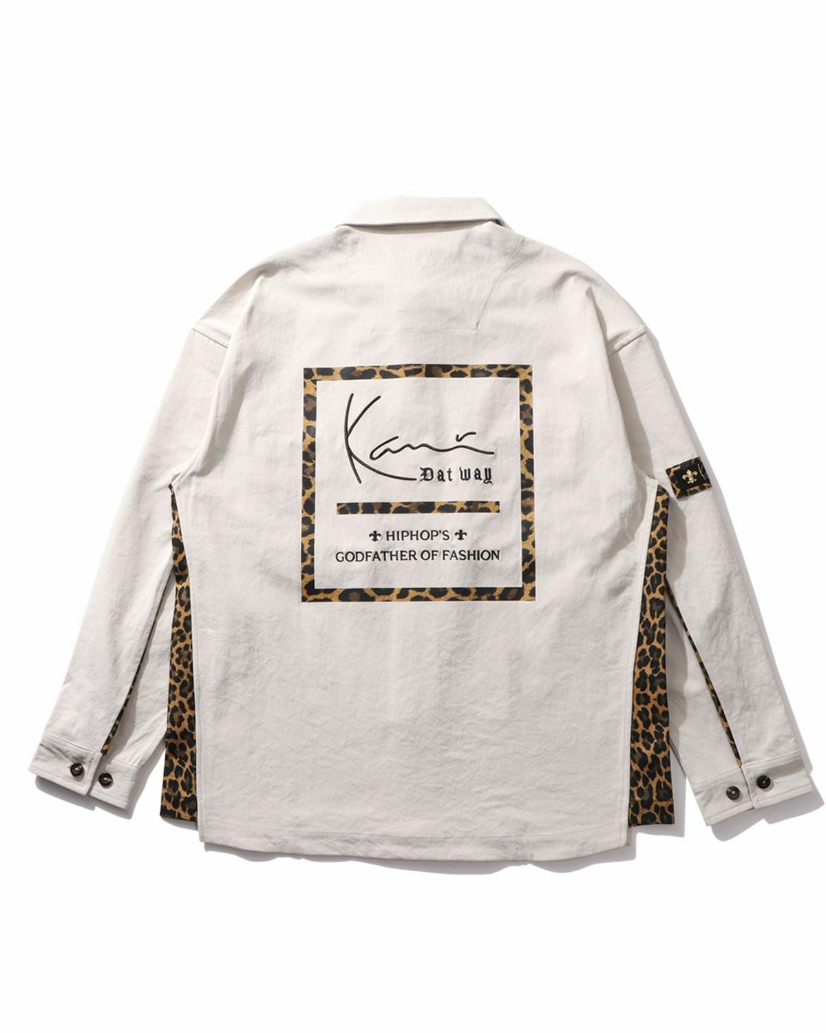 Karl Kani] ストレッチ レオパード使い シャツジャケット | PEET