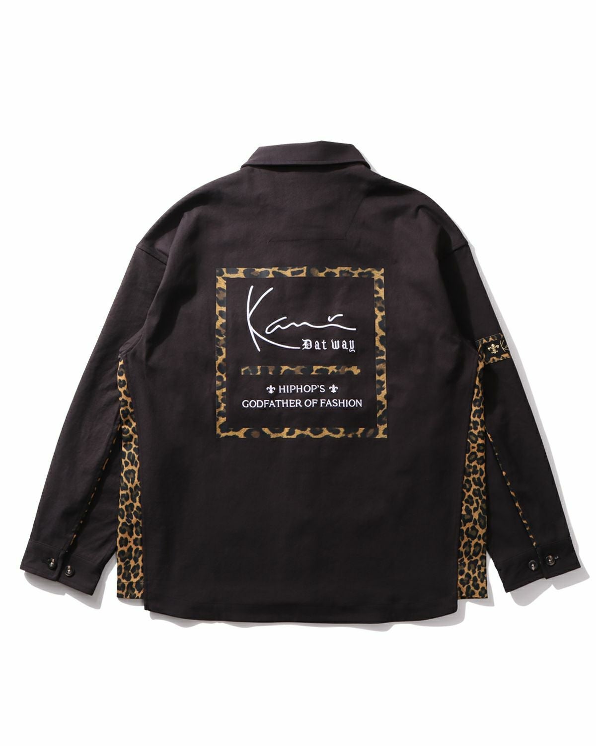Karl Kani] ストレッチ レオパード使い シャツジャケット | PEET