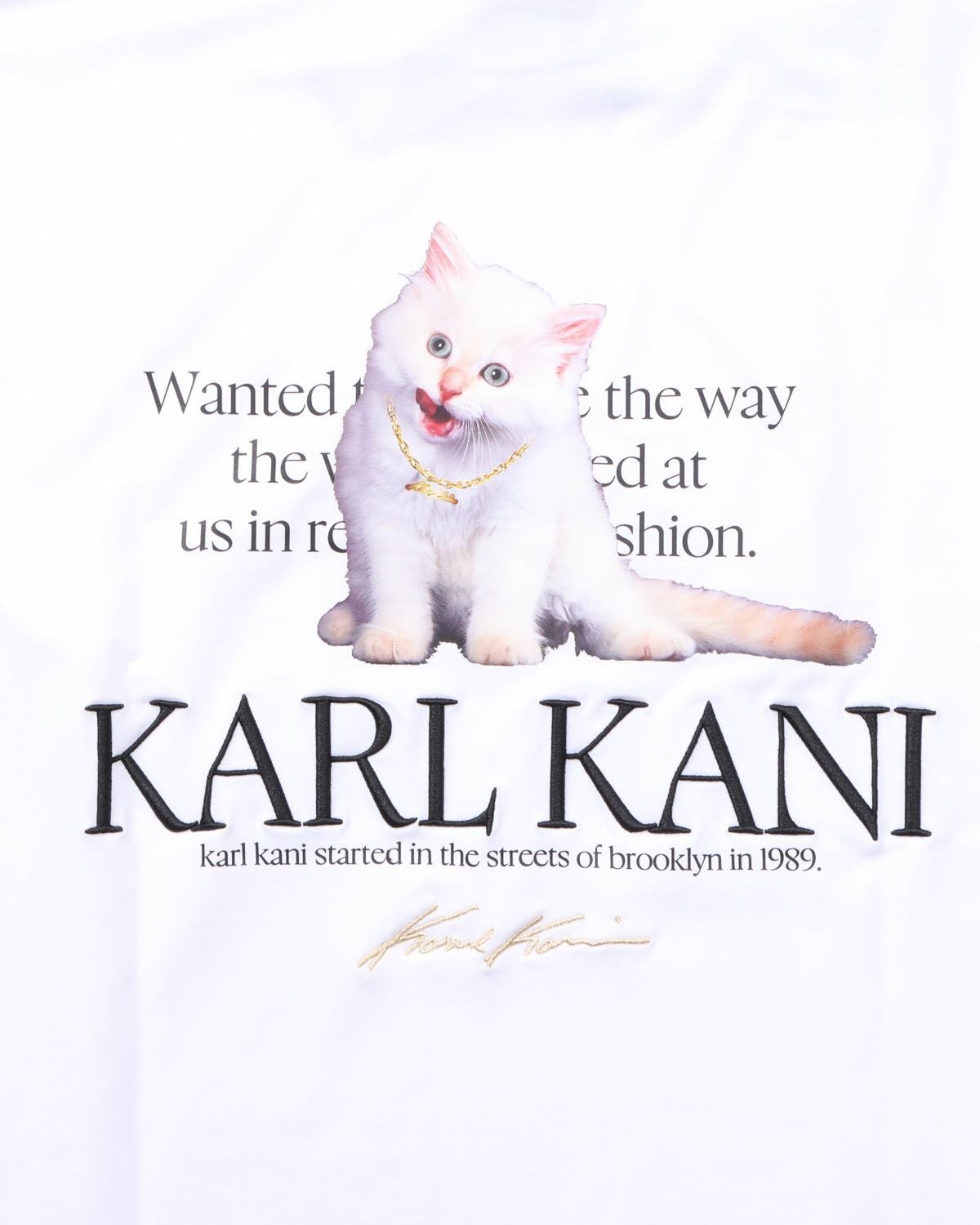 Karl Kani] ファンキーキャット ロンT | PEET ONLINE STORE