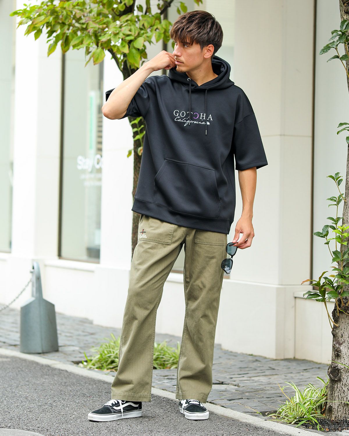 GOTCHA] ヘリンボーン ツイル ベイカーパンツ | PEET ONLINE STORE