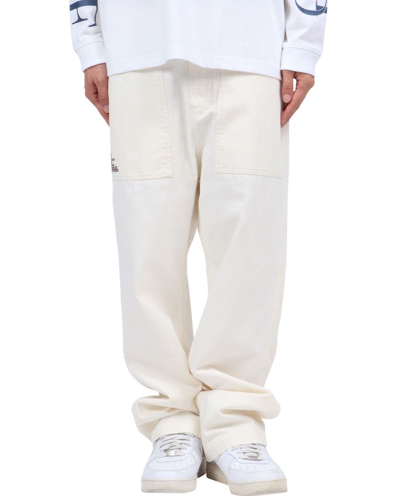 オフホワイト：174cm62kg(Lサイズ着用)