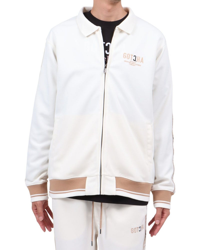 オフホワイト：174cm62kg(Lサイズ着用)