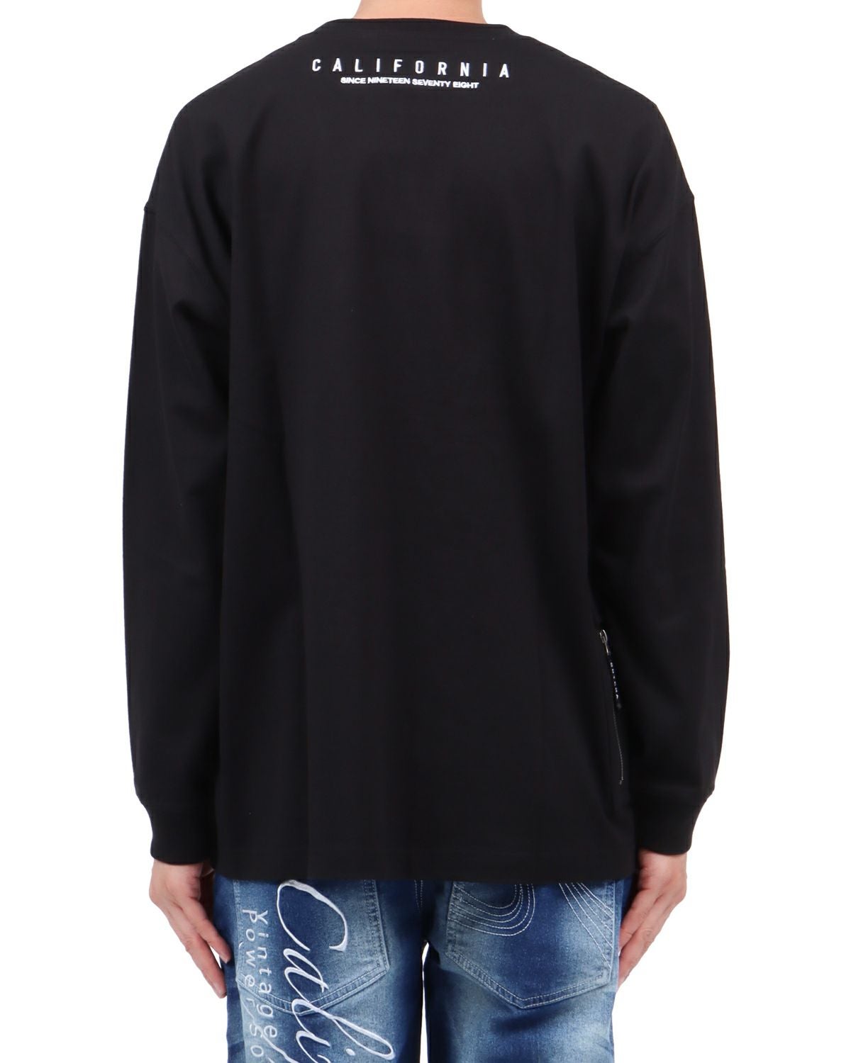 ブラック：174cm62kg(Lサイズ着用)